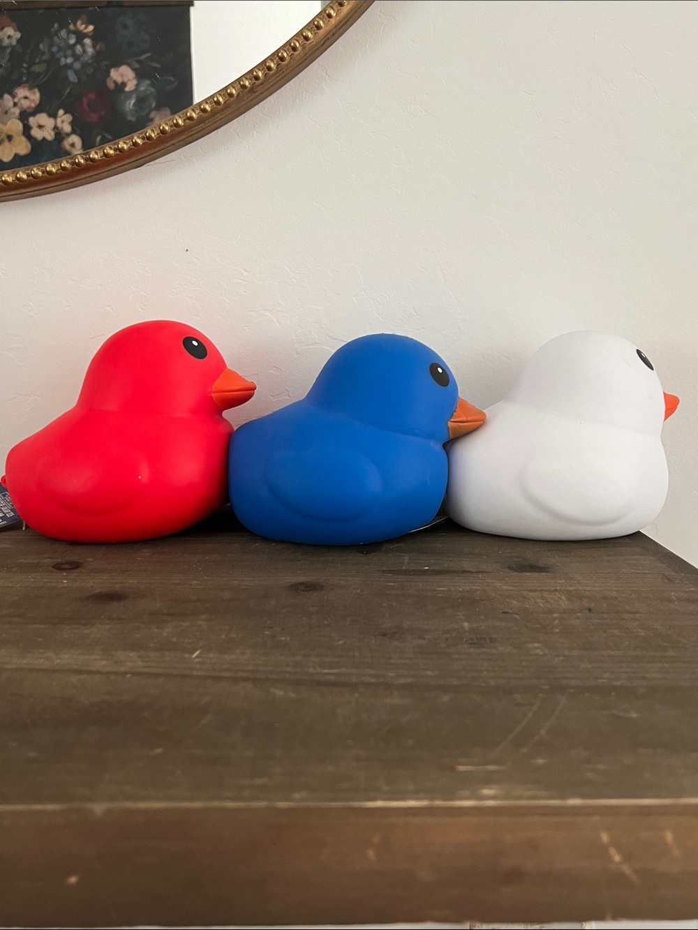 4th of July Jumbo Squeezy Duck  Sunny Days Squishy bundle